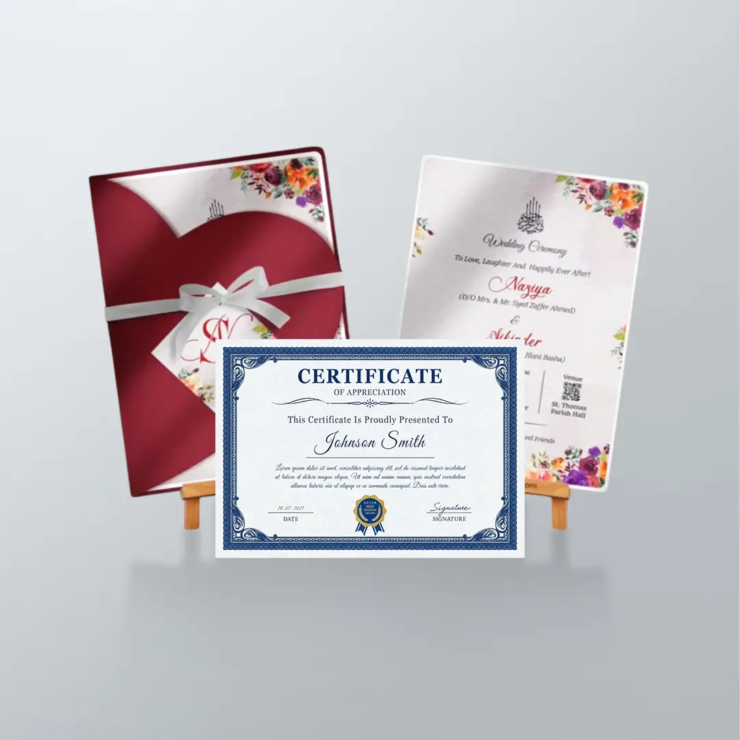 Printing Designing and Website Development