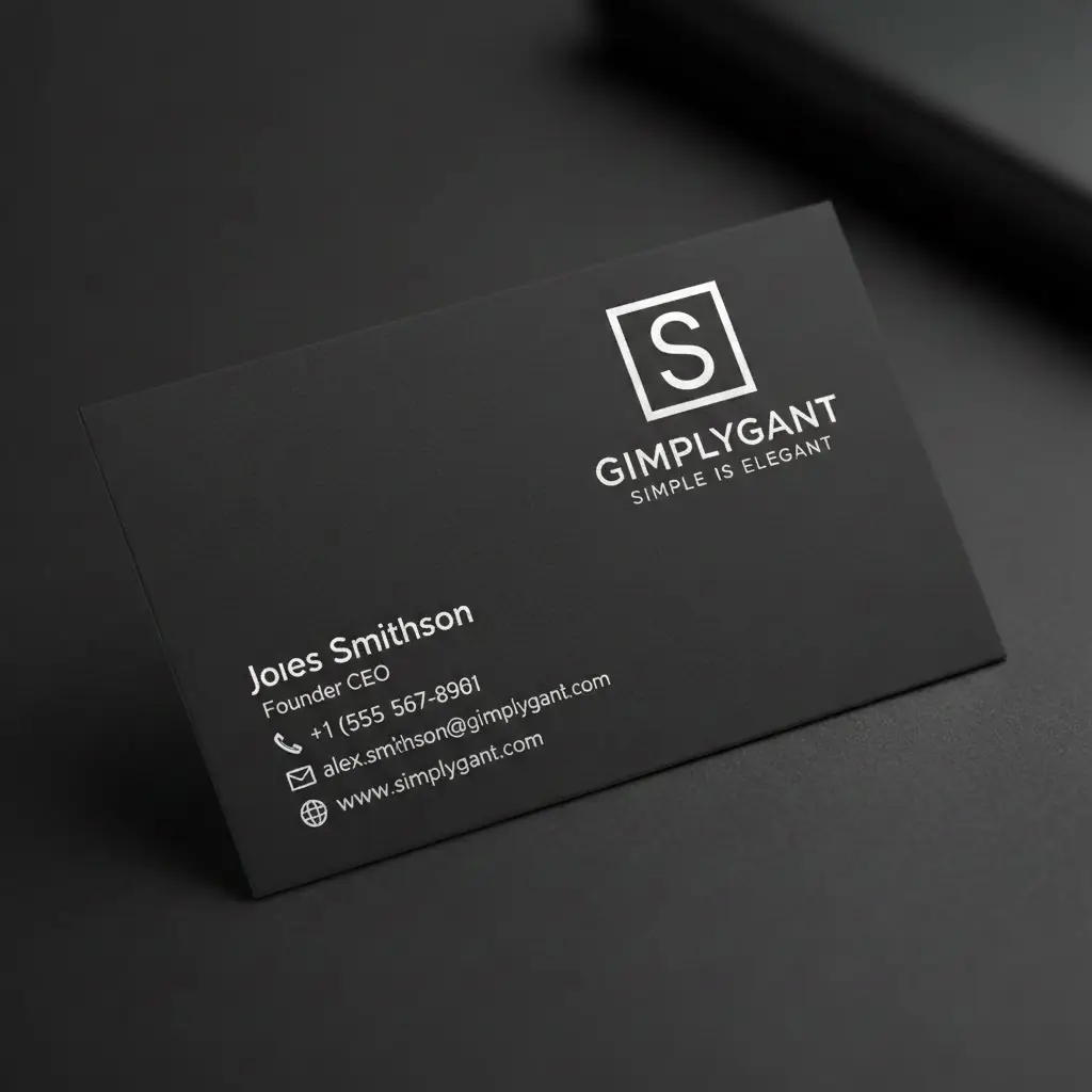 Premium Matte Finish Business Cards by Printel Deziner Delhi