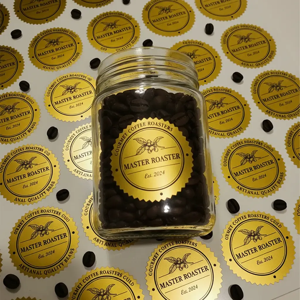 Custom Foil Stickers Delhi