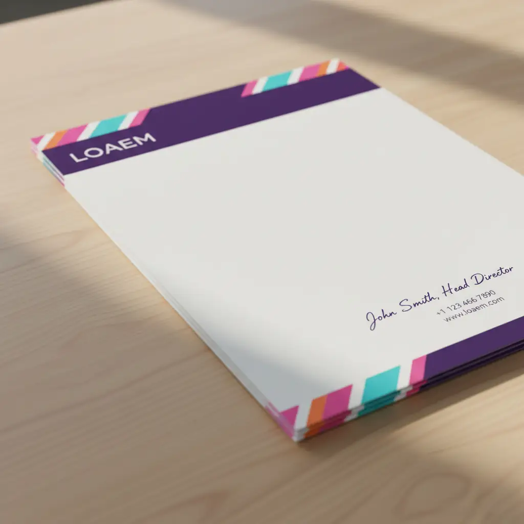 Premium Letterhead Printing in Delhi