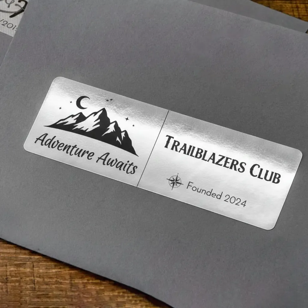 Custom Foil Stickers Delhi