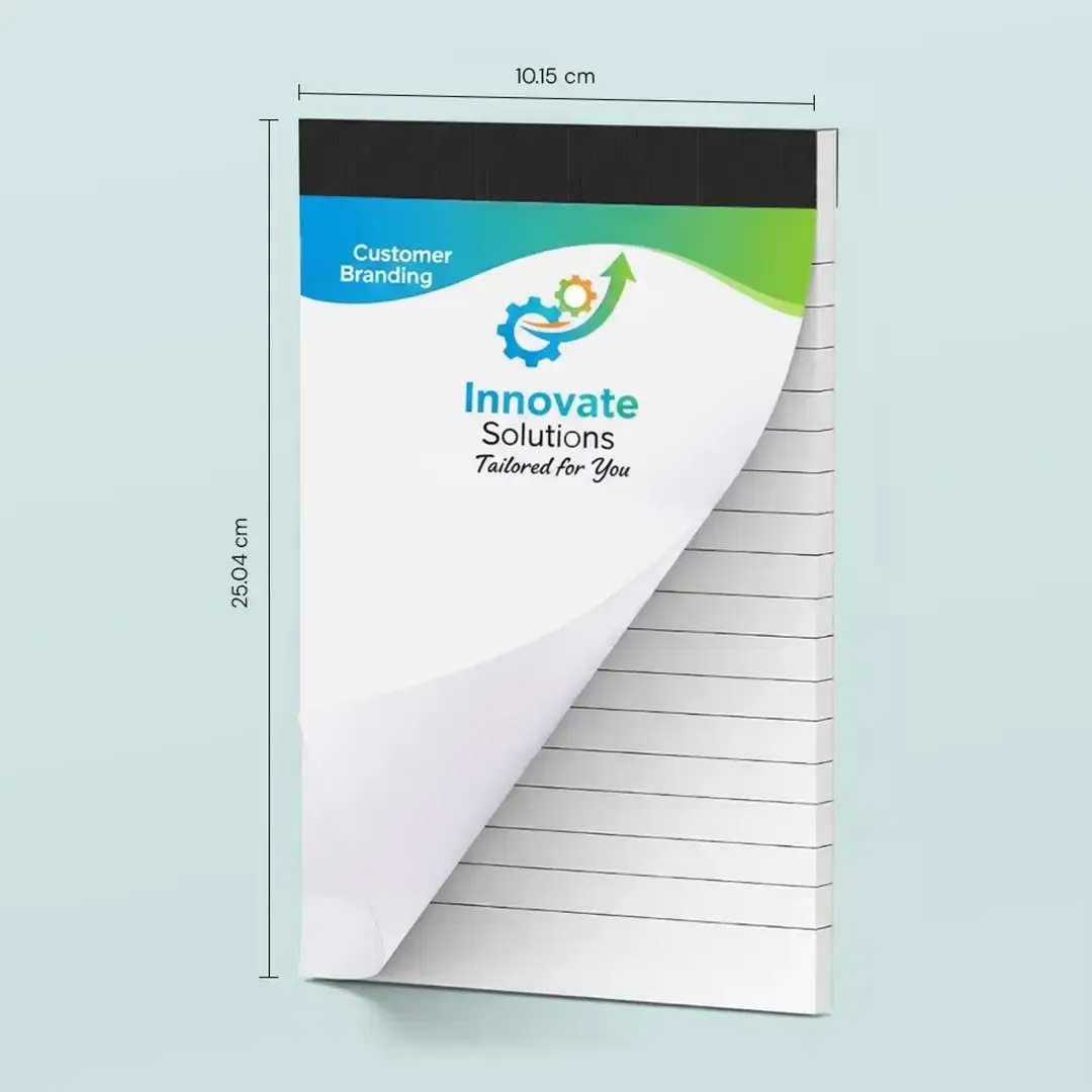 Custom Writing Notepad 1 Premium custom notepad printing in Delhi by Printel Deziner featuring Horizon Publishing and Kanta Enterprises branded memo pads