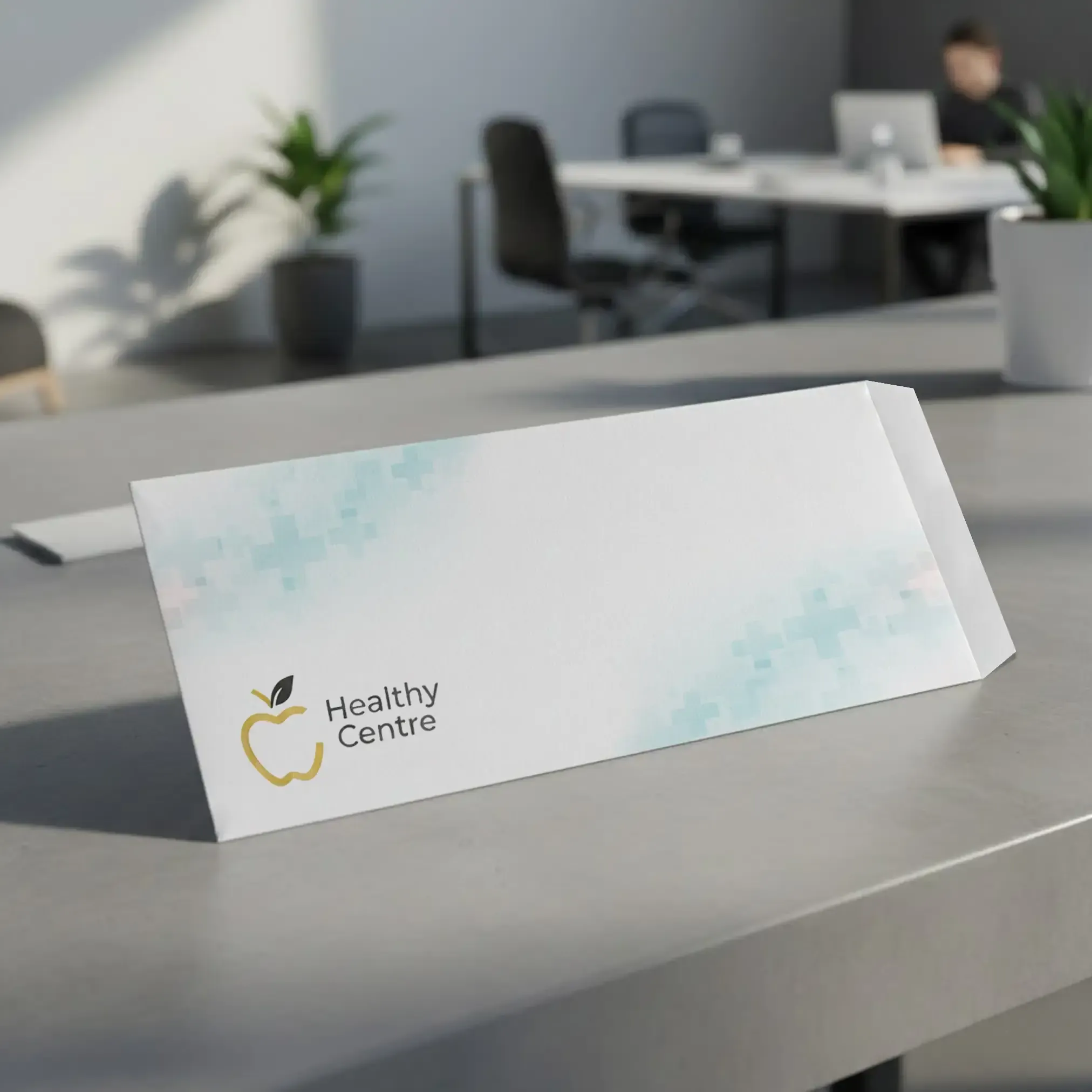 Envelopes 3 Premium custom business envelope printing in Delhi by Printel Deziner featuring corporate branding for healthcare and tech firms