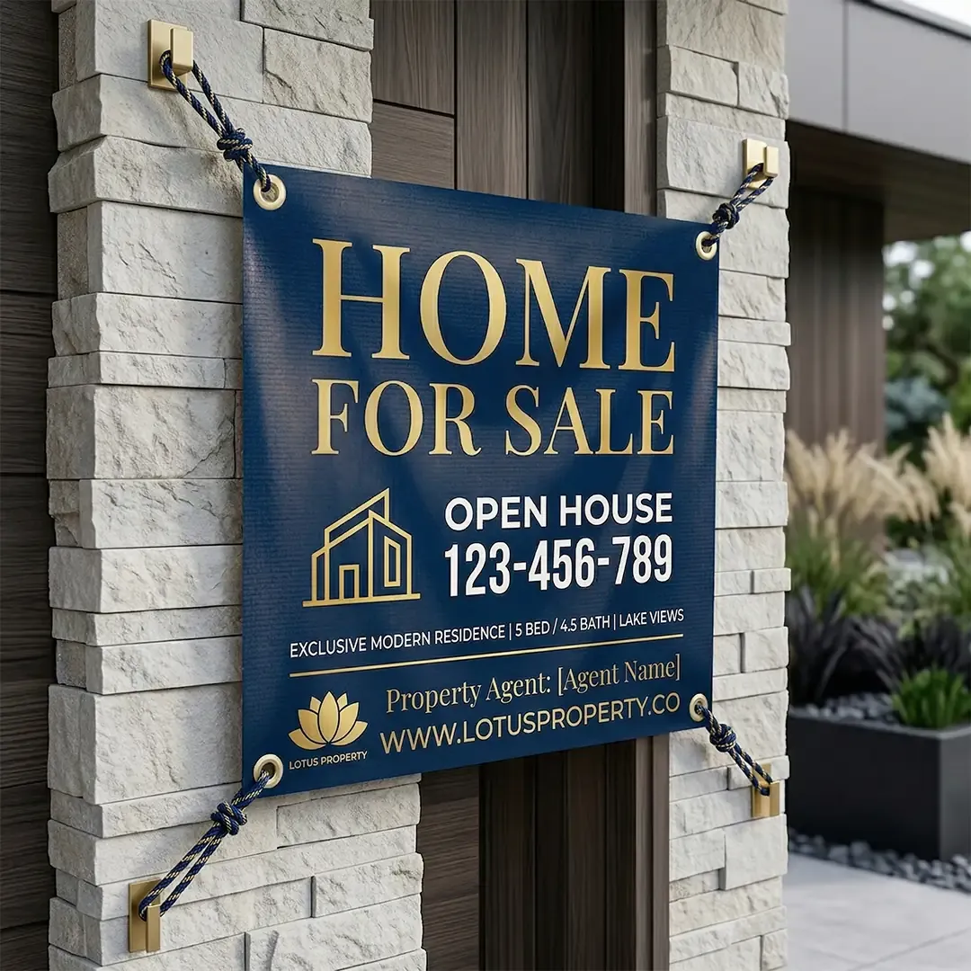 Premium Flex Printing in Delhi by Printel Deziner for Real Estate and Cafes