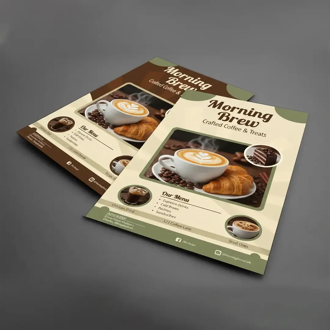 Custom Pamphlet Printing Delhi - Premium flyers by Printel Deziner