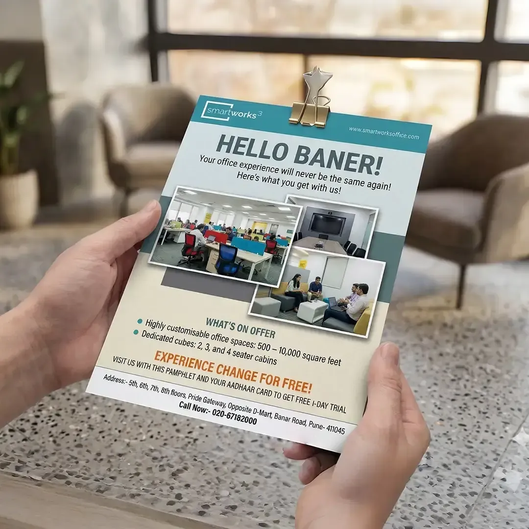 Custom Pamphlet Printing Delhi - Premium flyers by Printel Deziner