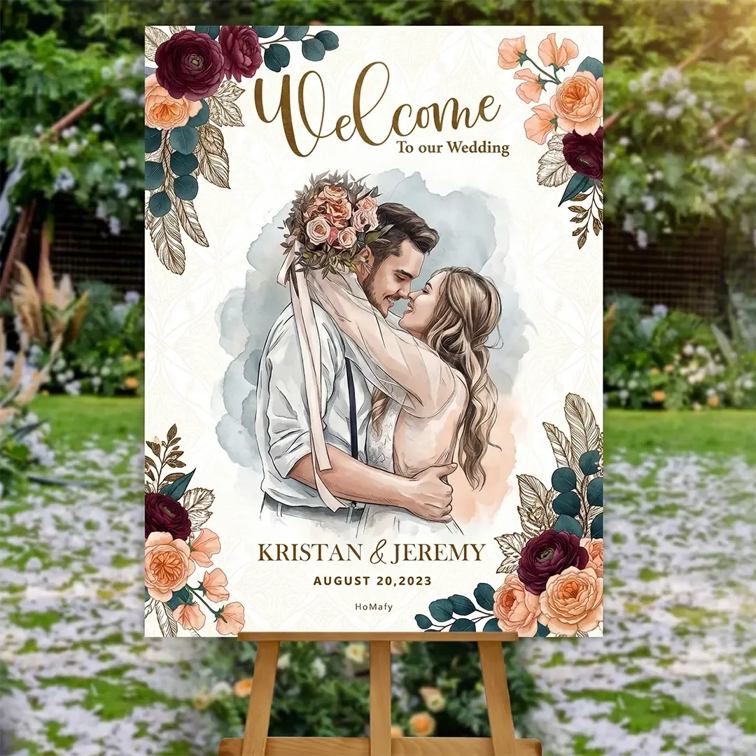 Sunboard Posters 3 Premium Sunboard Printing in Delhi by Printel Deziner featuring a custom wedding welcome board and luxury retail sale signage on foam boards.